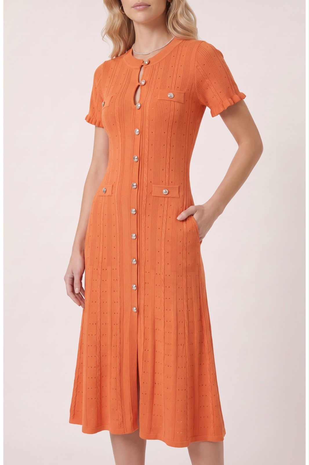 Sandro Dress - Orange