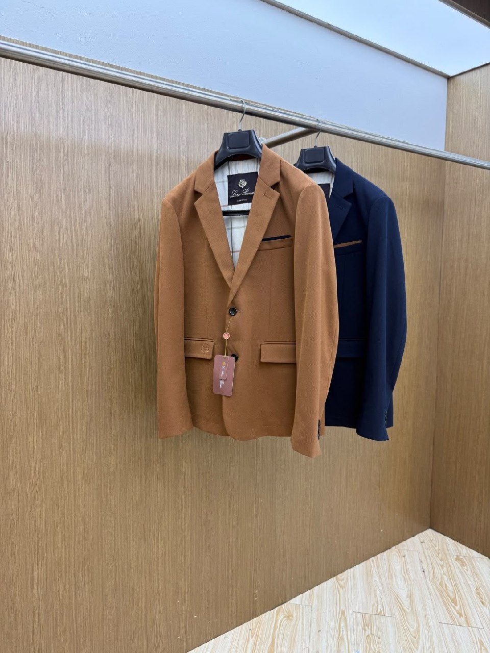 Loro Piana Blazer - Brown, Navy