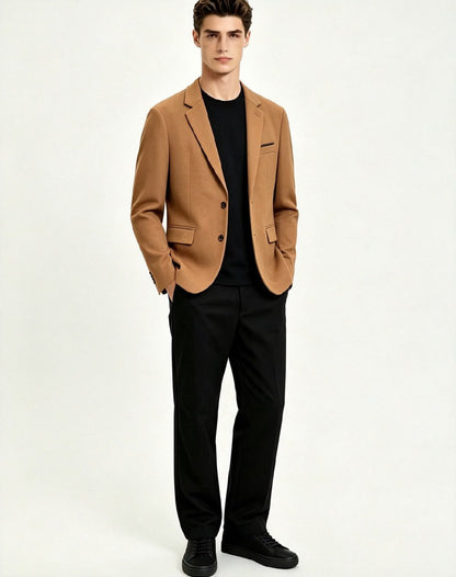Loro Piana Blazer - Brown, Navy