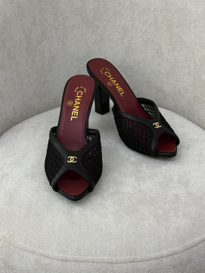 Chanel Heels - Black