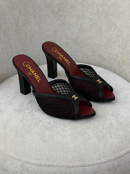Chanel Heels - Black