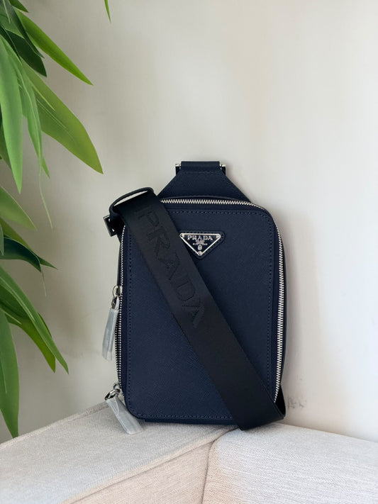 Prada Crossbody Bag - Navy
