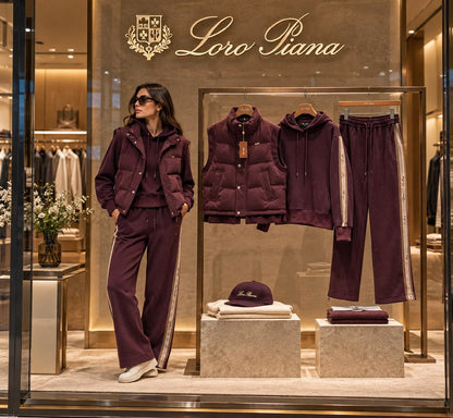 Loro Piana Set - Burgundy