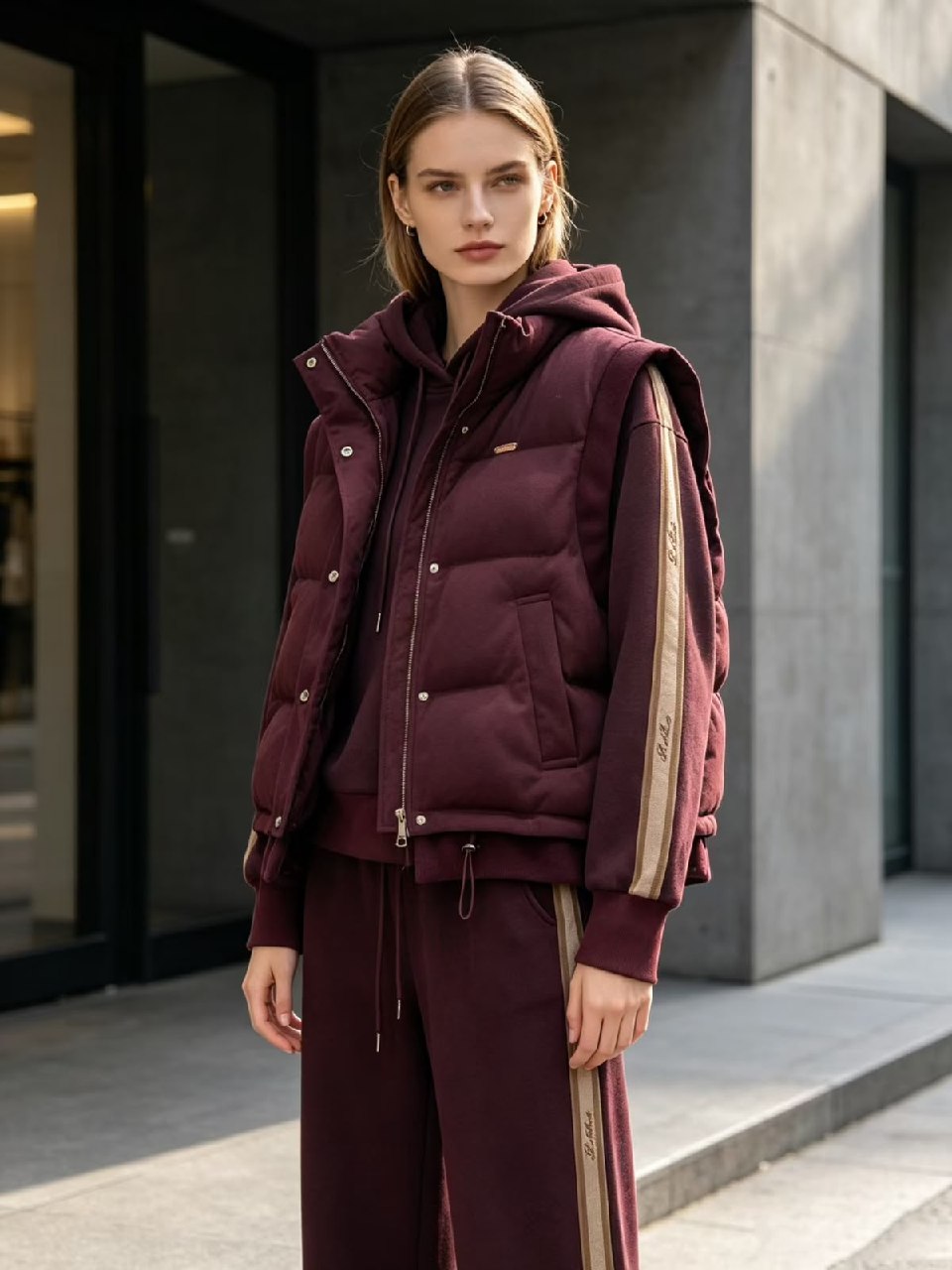 Loro Piana Set - Burgundy