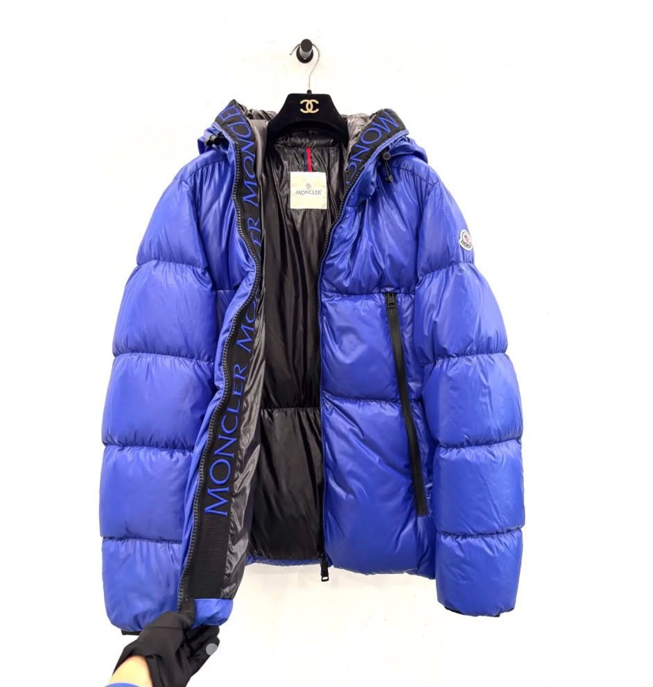 Moncler Hooded Jacket - Blue