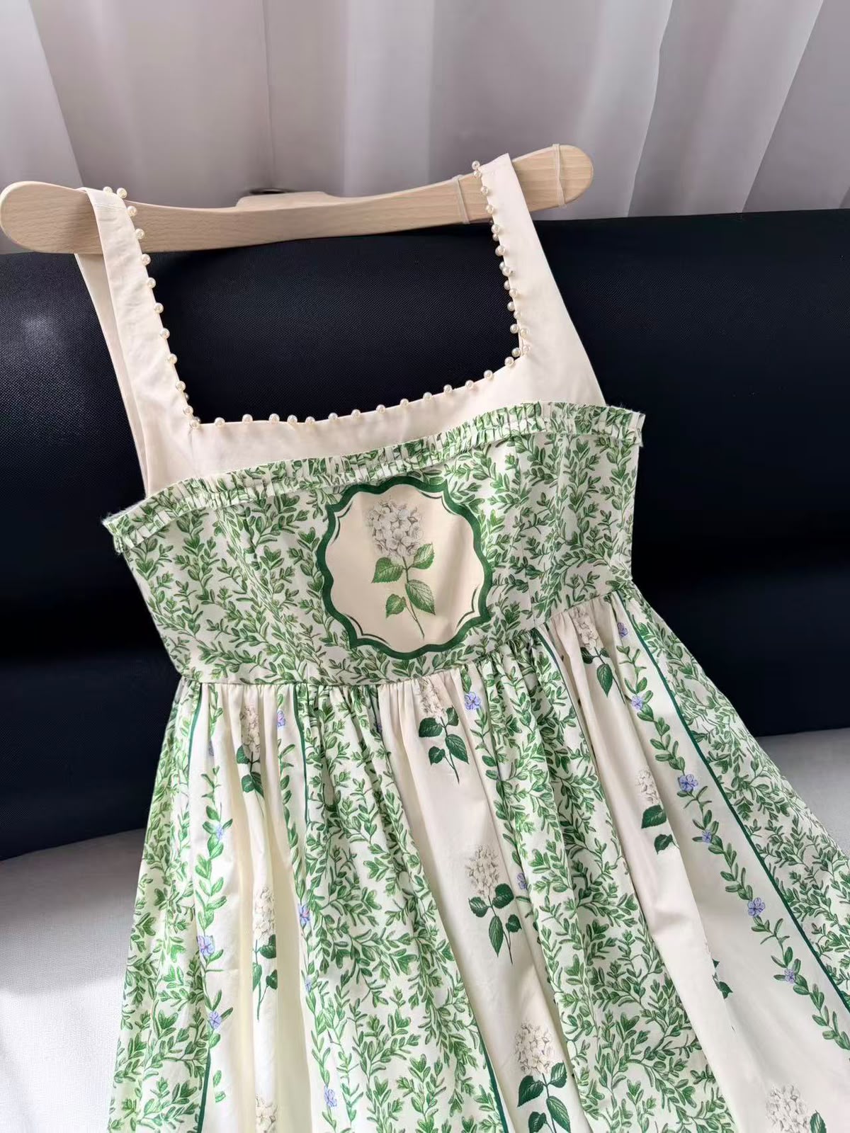 Dolce & Gabbana Square-Neck Dress - White