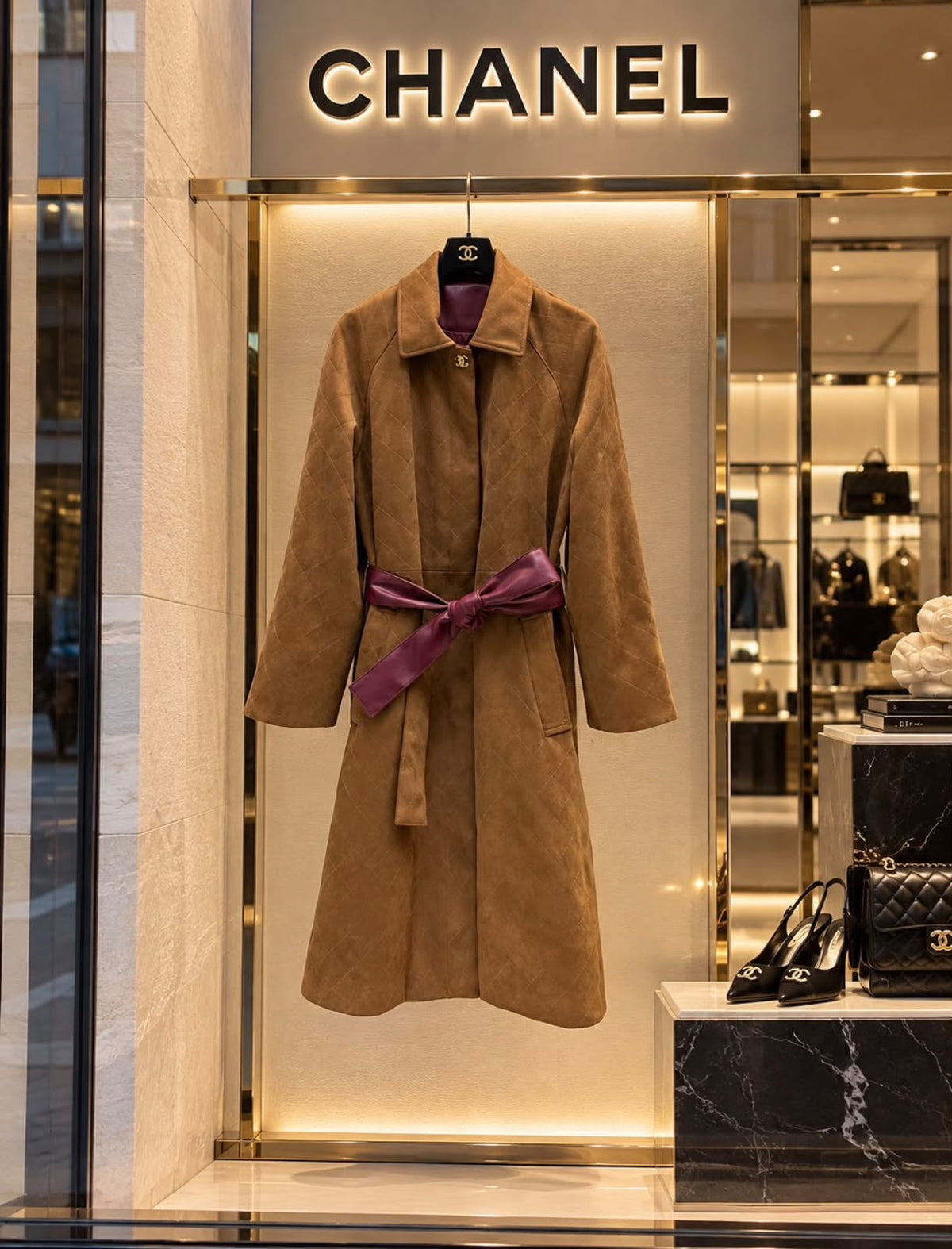 Chanel Coat - Brown