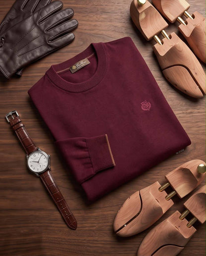 Loro Piana Sweater - Burgundy