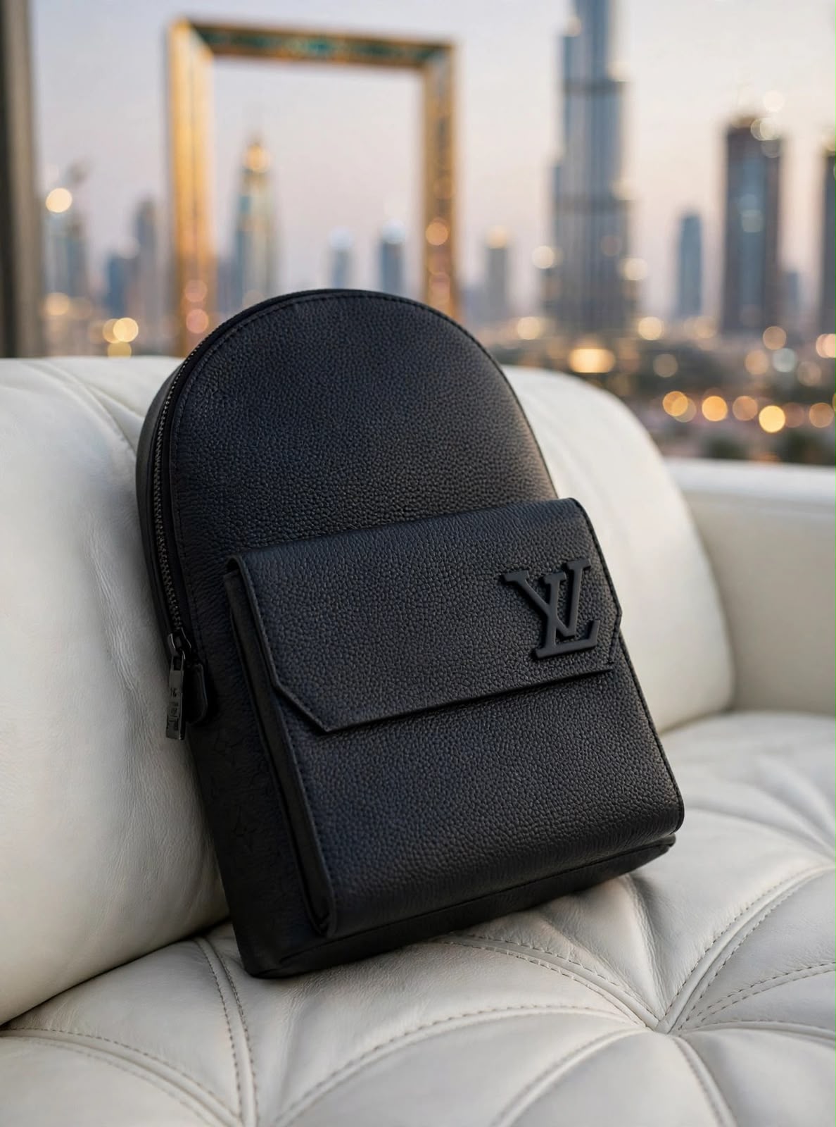 Louis Vuitton Flap Pocket Mini Backpack - Black