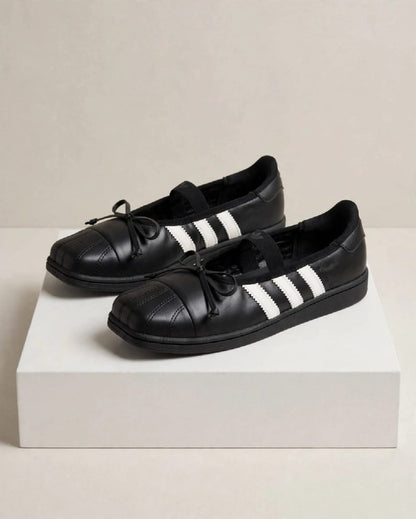 Adidas Sneakers - White & Black, Black & White, White, Black