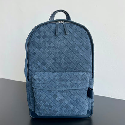 Bottega Veneta Woven Backpack - Blue