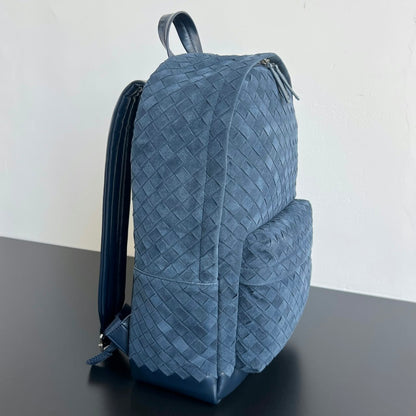 Bottega Veneta Woven Backpack - Blue