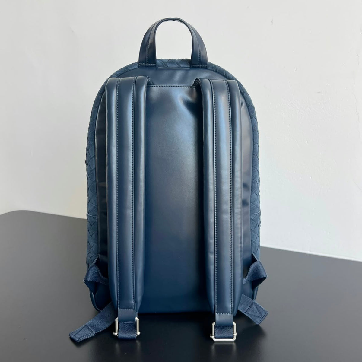 Bottega Veneta Woven Backpack - Blue