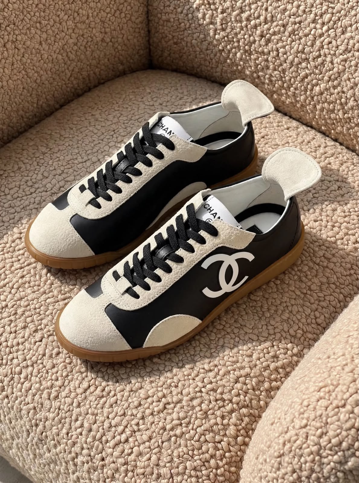 Chanel Sneakers - Black & White