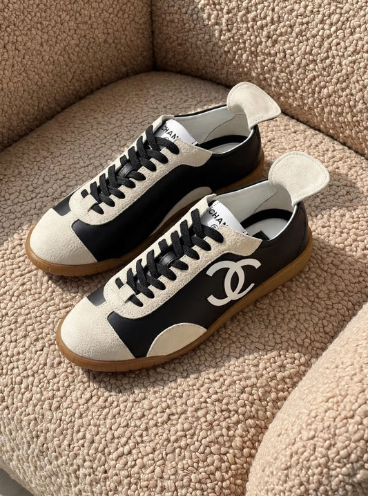 Chanel Sneakers - Black & White