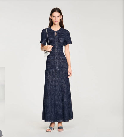Sandro Dress - Navy