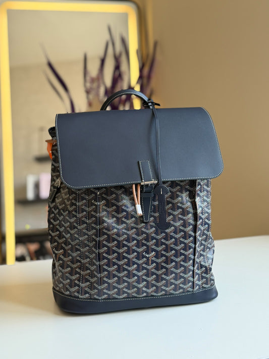 Goyard Backpack - Navy