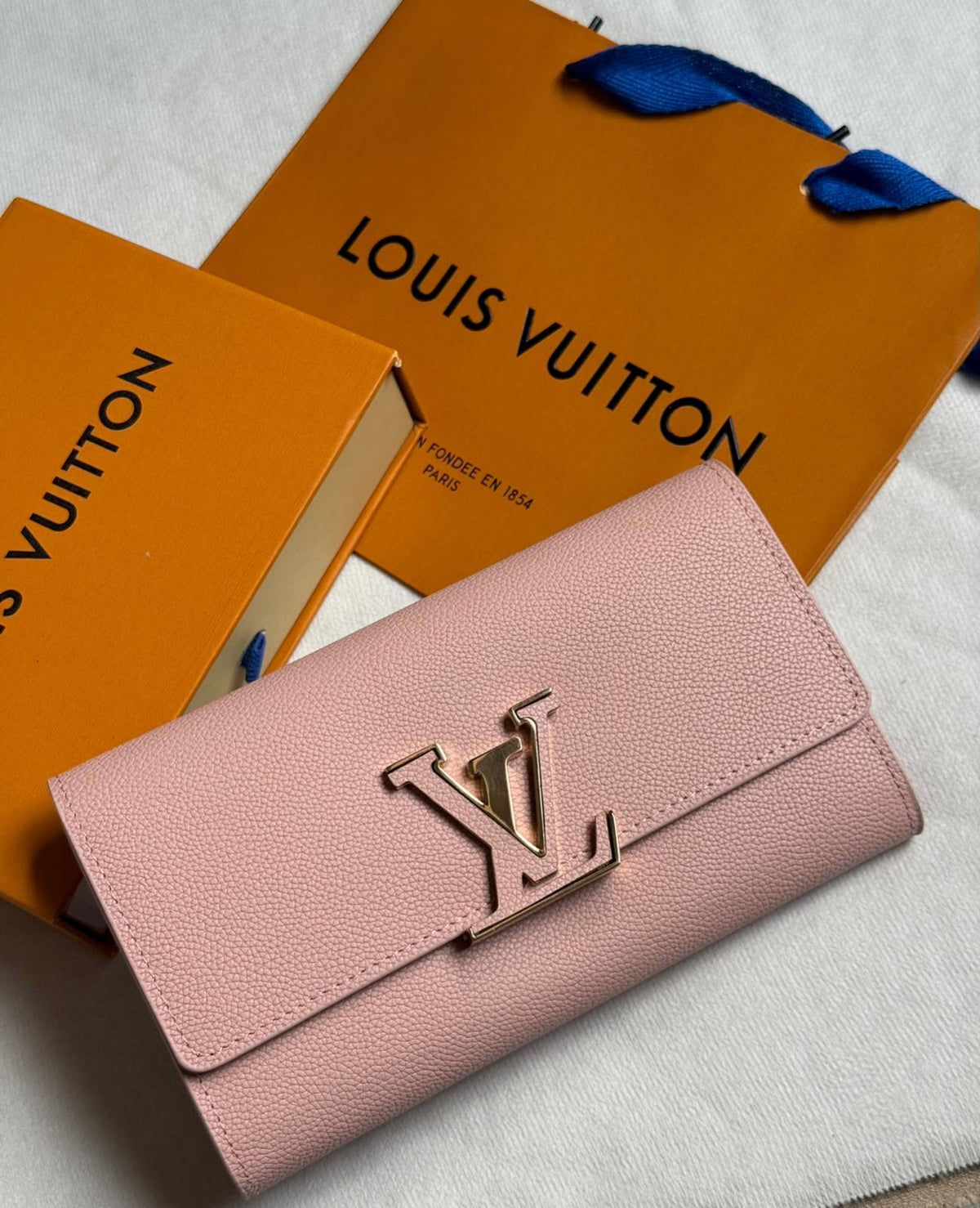 Louis Vuitton Wallet - Black, Navy, Beige, Pink, Red