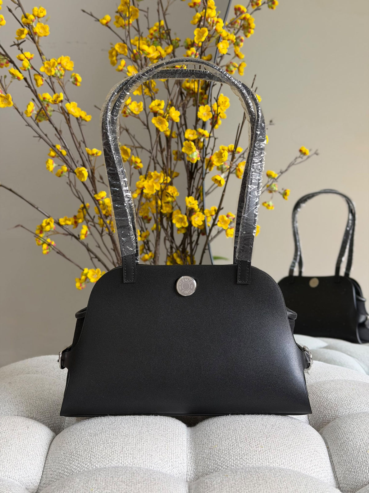 Hermès Tote Bag - Dark Grey, Black