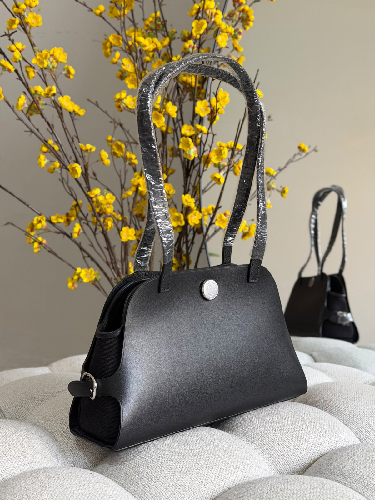 Hermès Tote Bag - Dark Grey, Black