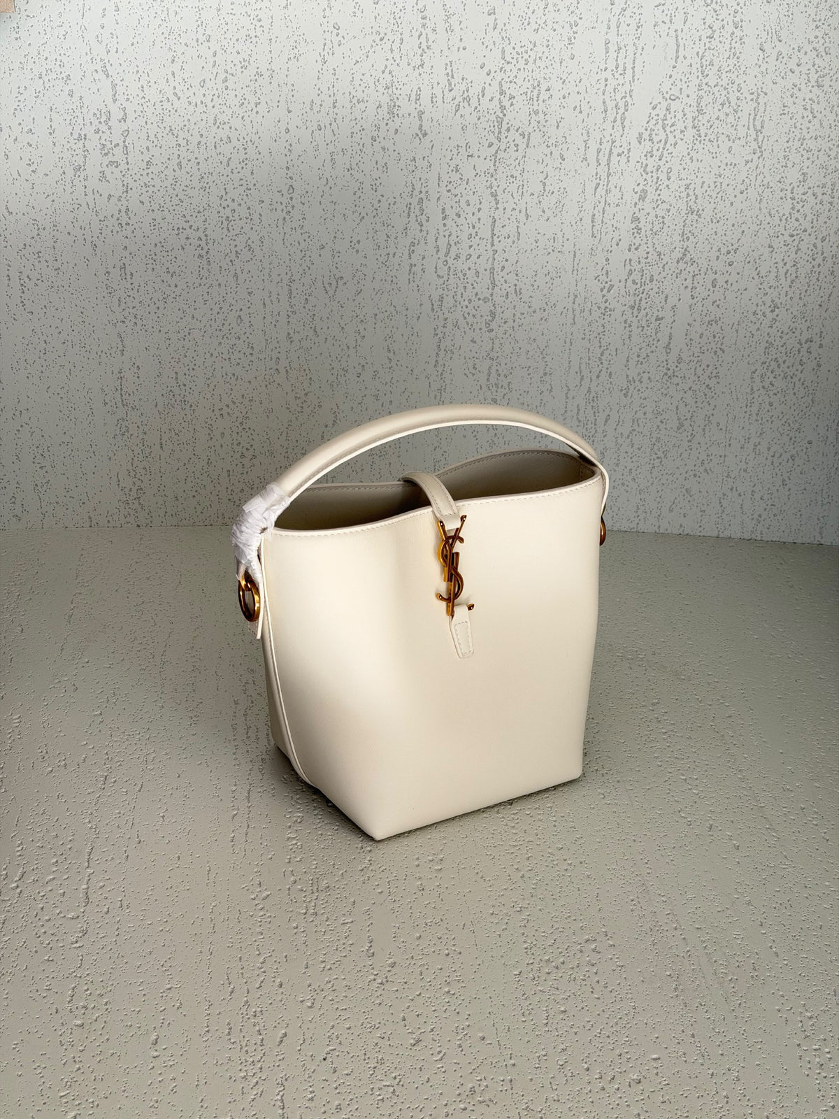 Saint Laurent Handbag - Burgundy, White, Black