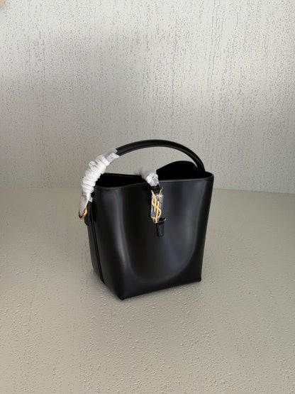 Saint Laurent Handbag - Burgundy, White, Black