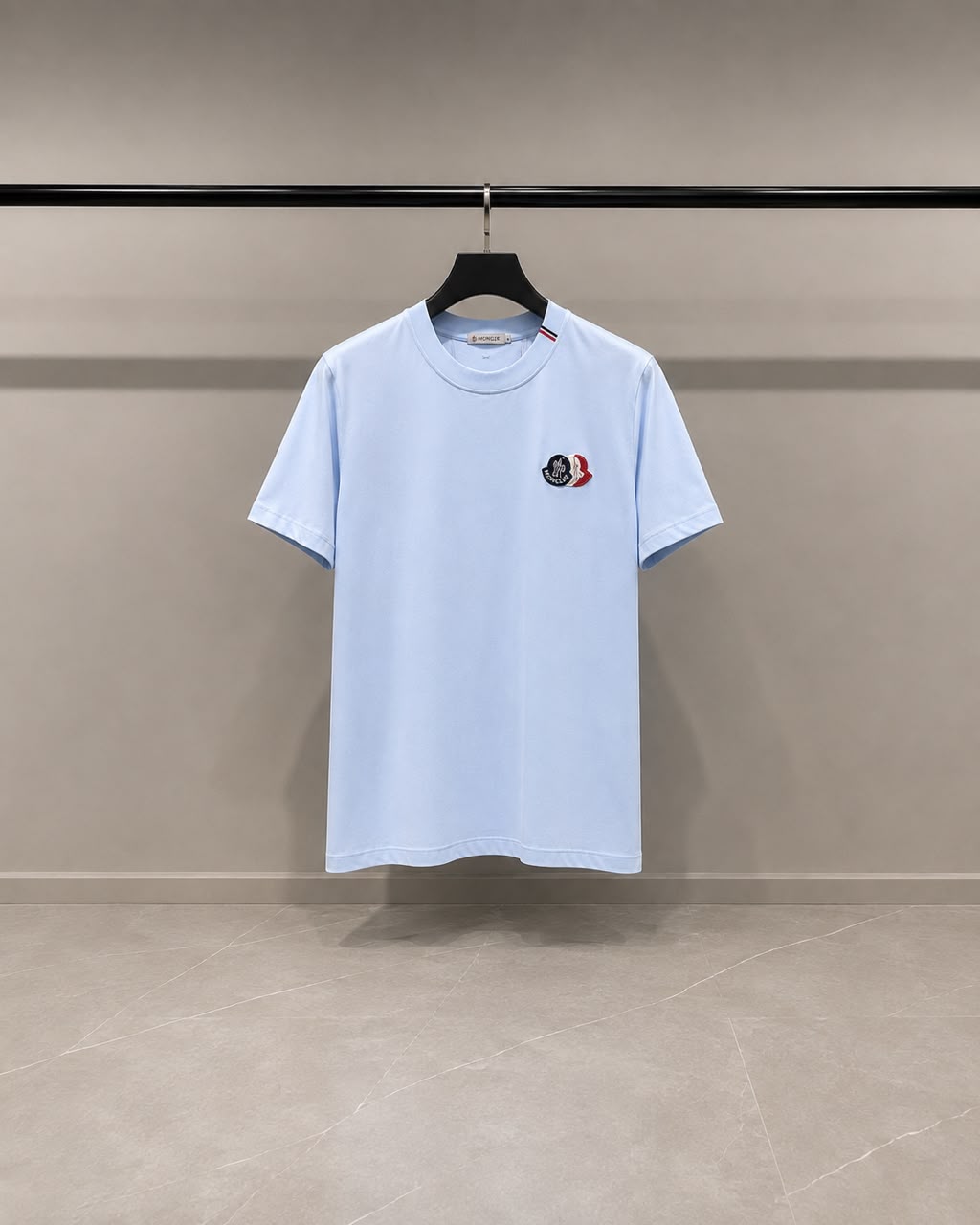 Moncler T-Shirt - Light Blue