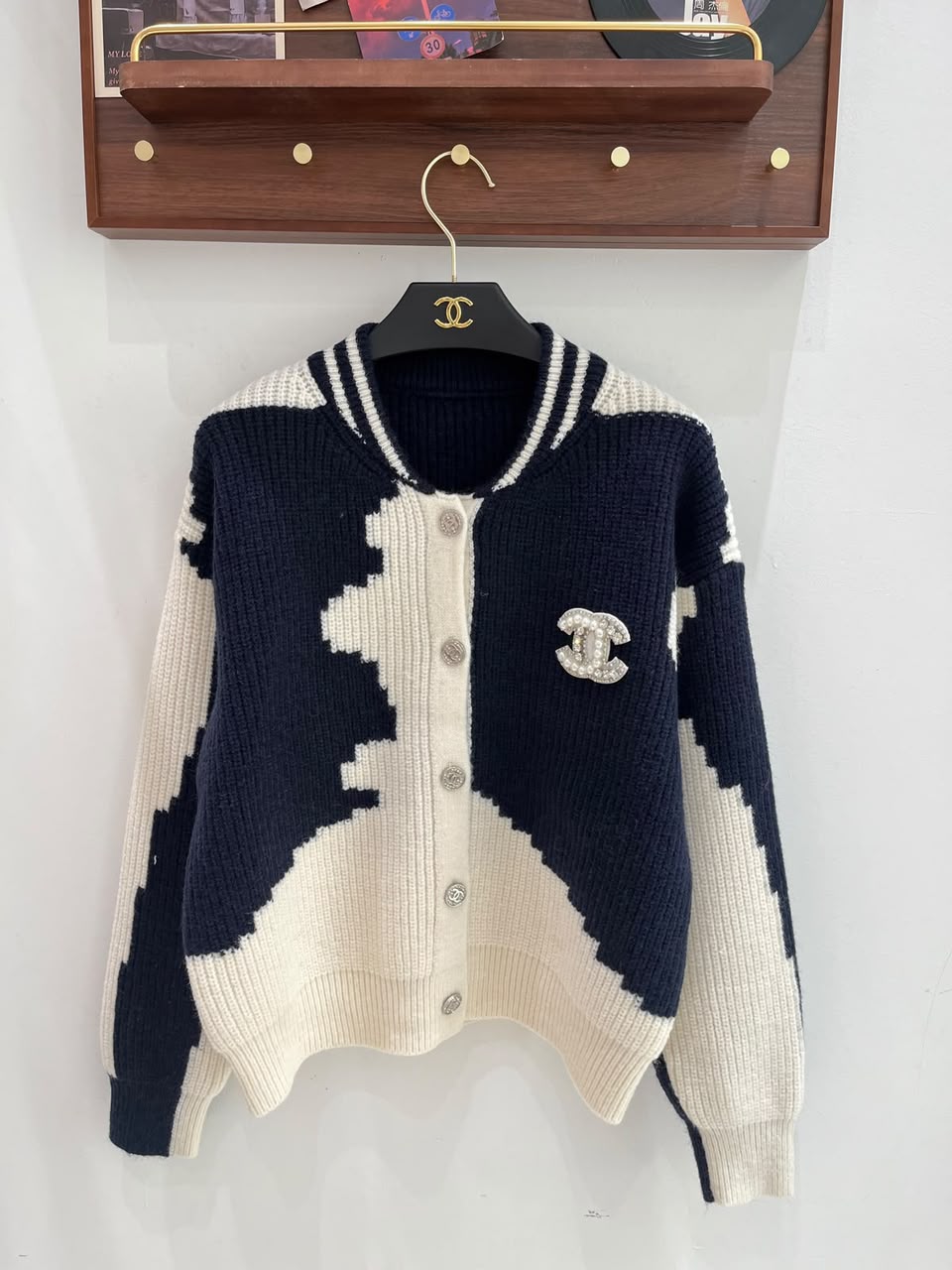 Chanel Cardigan - Blue