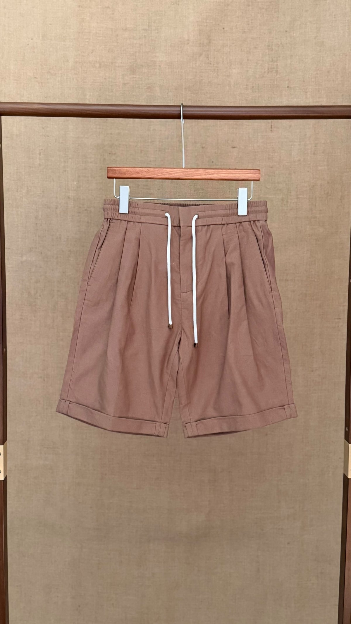 Loro Piana Drawstring Shorts - Navy, Beige, Grey, White