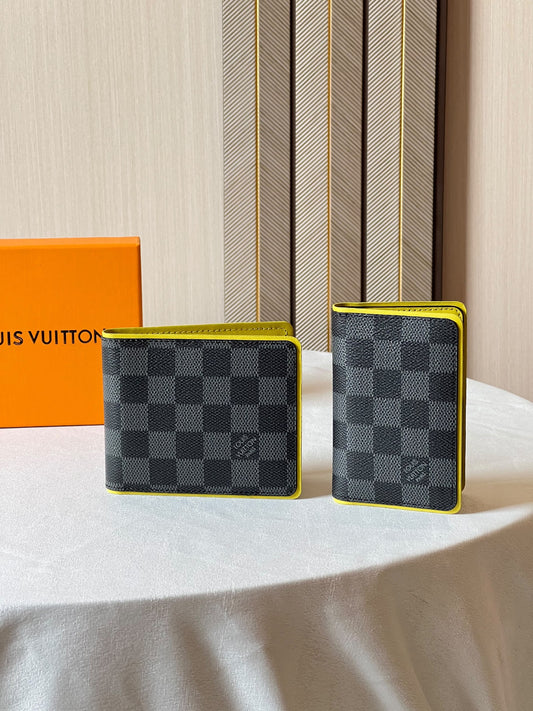 Louis Vuitton Horizontal Wallet - Black