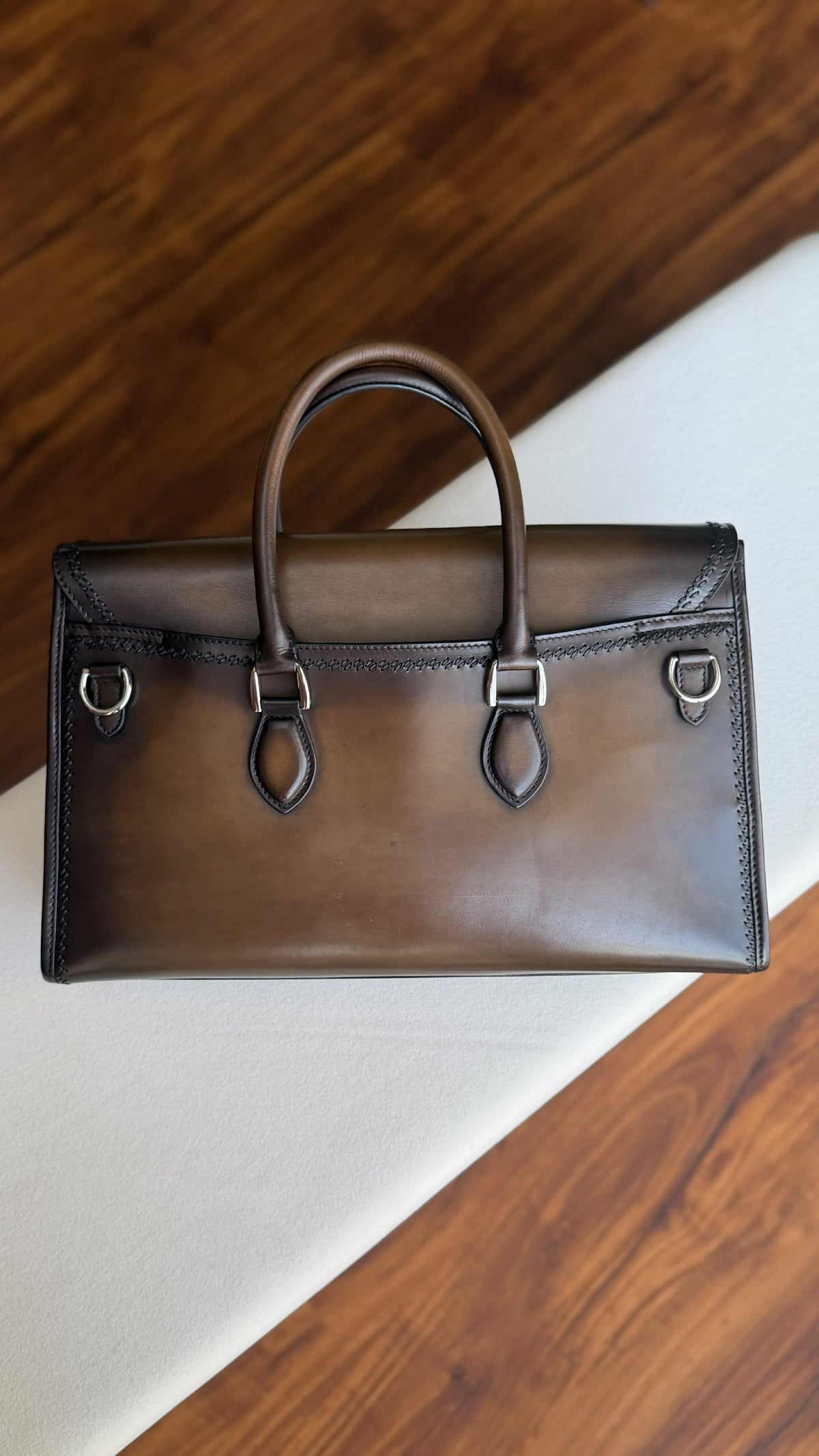 Berluti E'Mio Briefcase - Brown