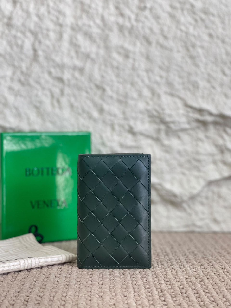 Bottega Veneta Card Holder - Green
