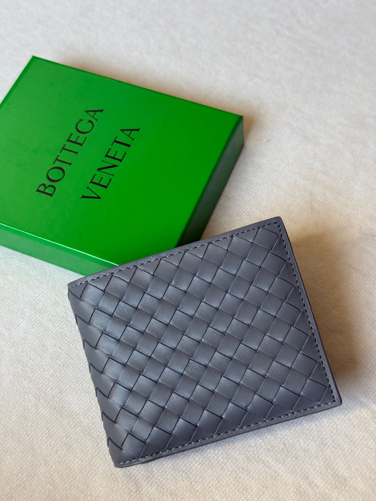 Bottega Veneta Wallet - Black, Dark Grey, Grey