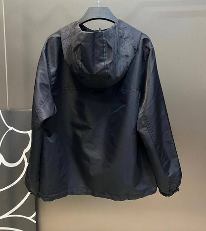 Louis Vuitton Monogram Reversible Hooded Jacket - Black