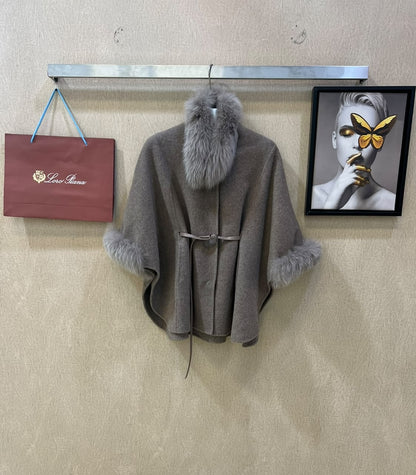 Loro Piana Cape - Taupe
