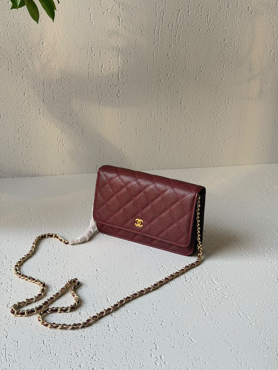 Chanel Wallet - Burgundy