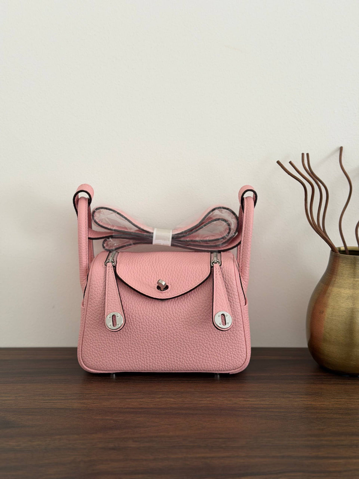 Hermès Lindy Shoulder Bag - Pink