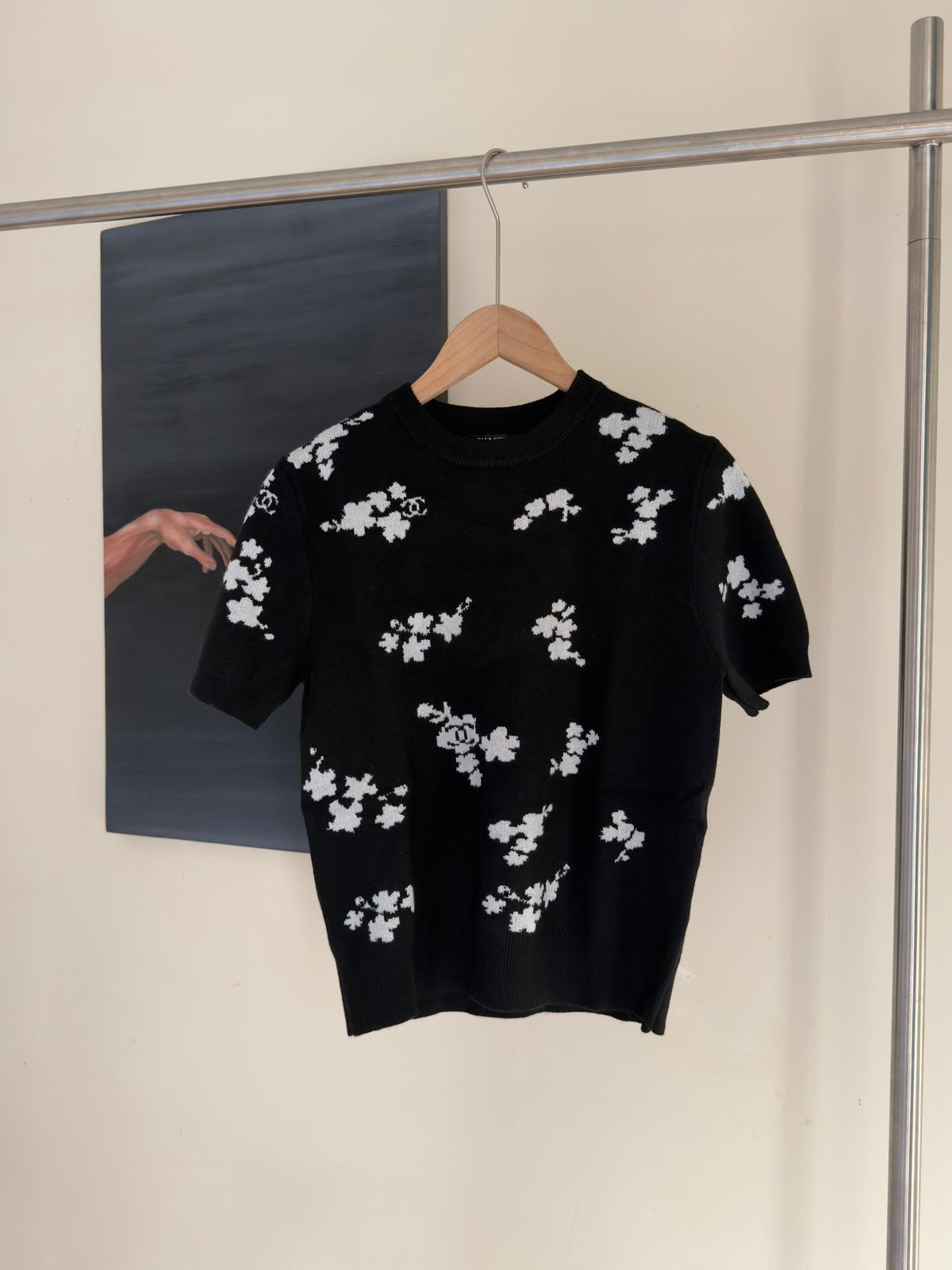 Chanel Knitted T-Shirt - Black, Navy