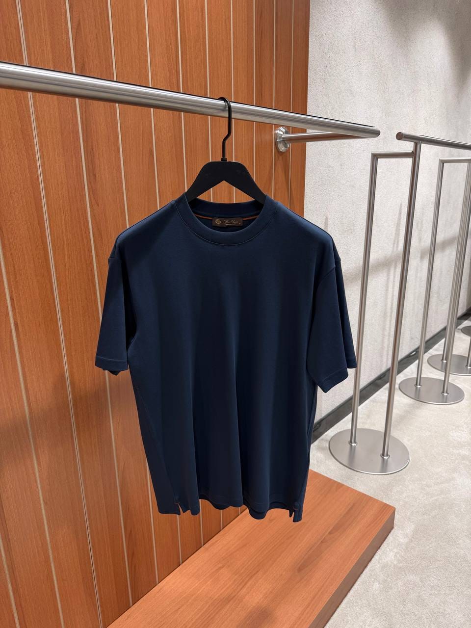 Loro Piana T-Shirt - White, Navy, Black, Brown, White Cream, Dark Grey