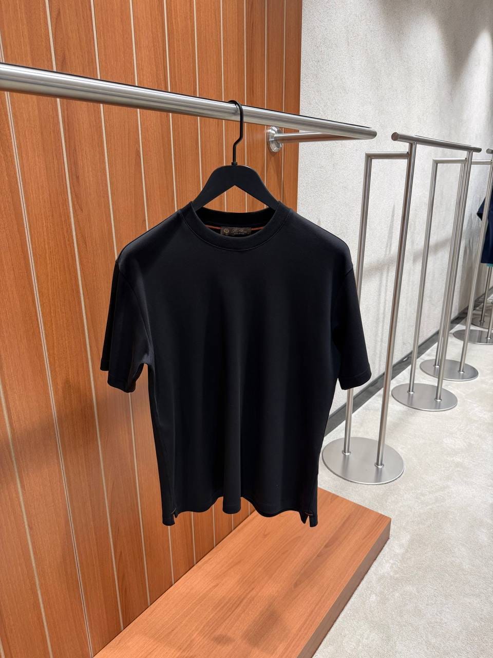 Loro Piana T-Shirt - White, Navy, Black, Brown, White Cream, Dark Grey
