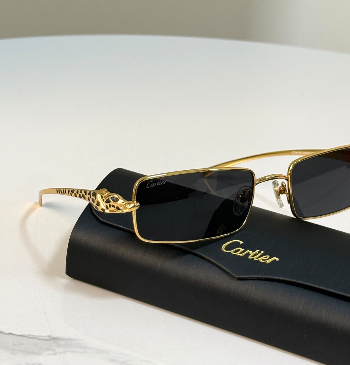 Cartier Sunglasses - Gold & Grey