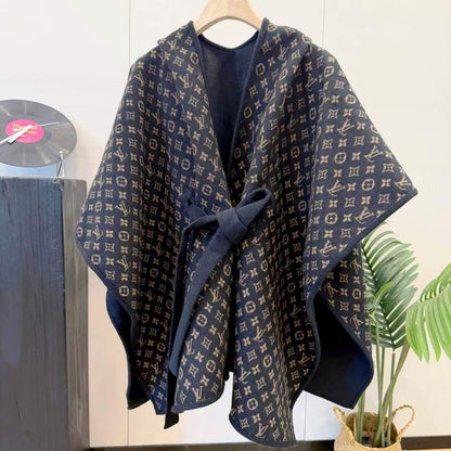 Louis Vuitton Scarf - Navy Monogram