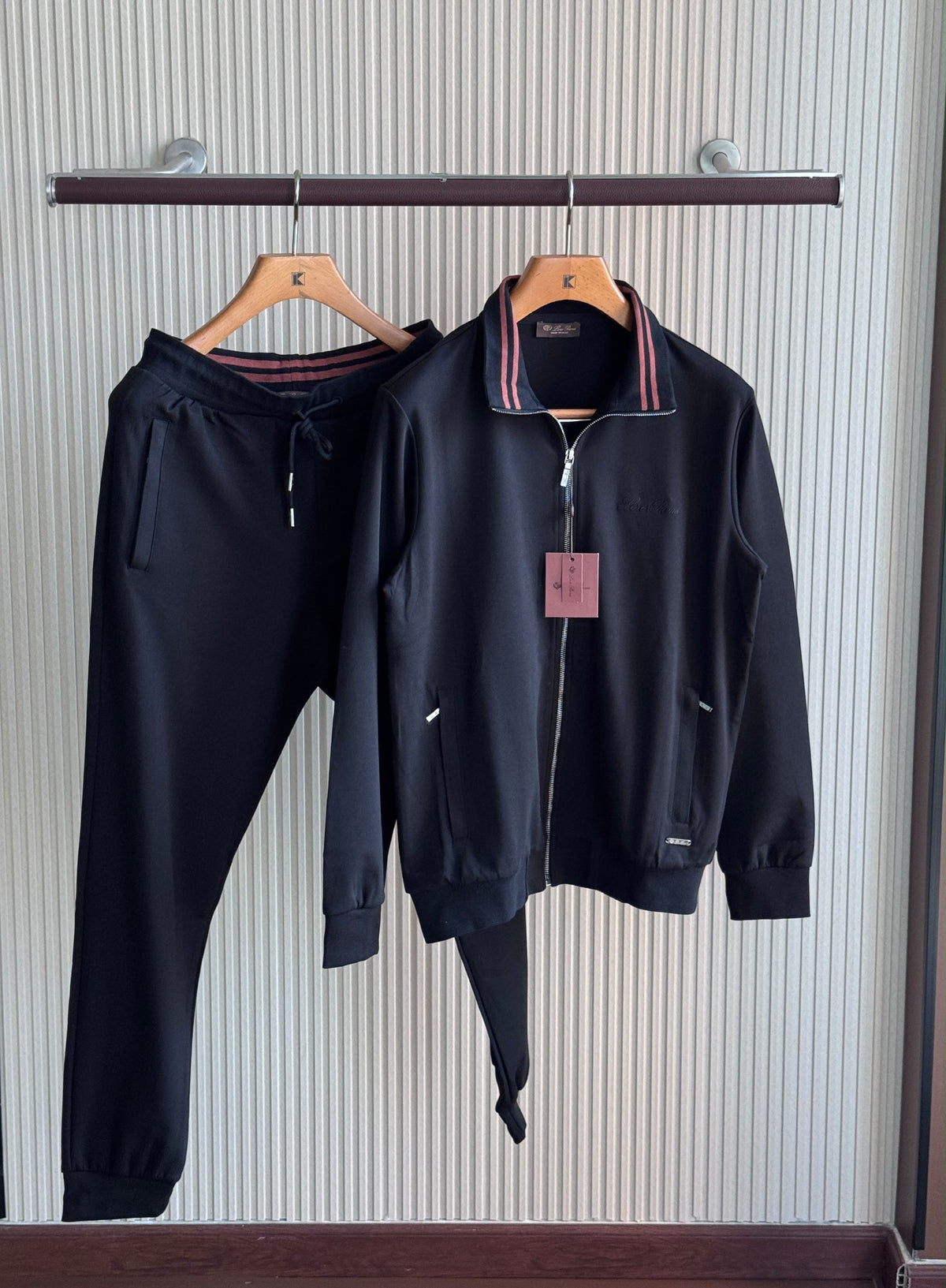 Loro Piana Tracksuit - Black, Navy