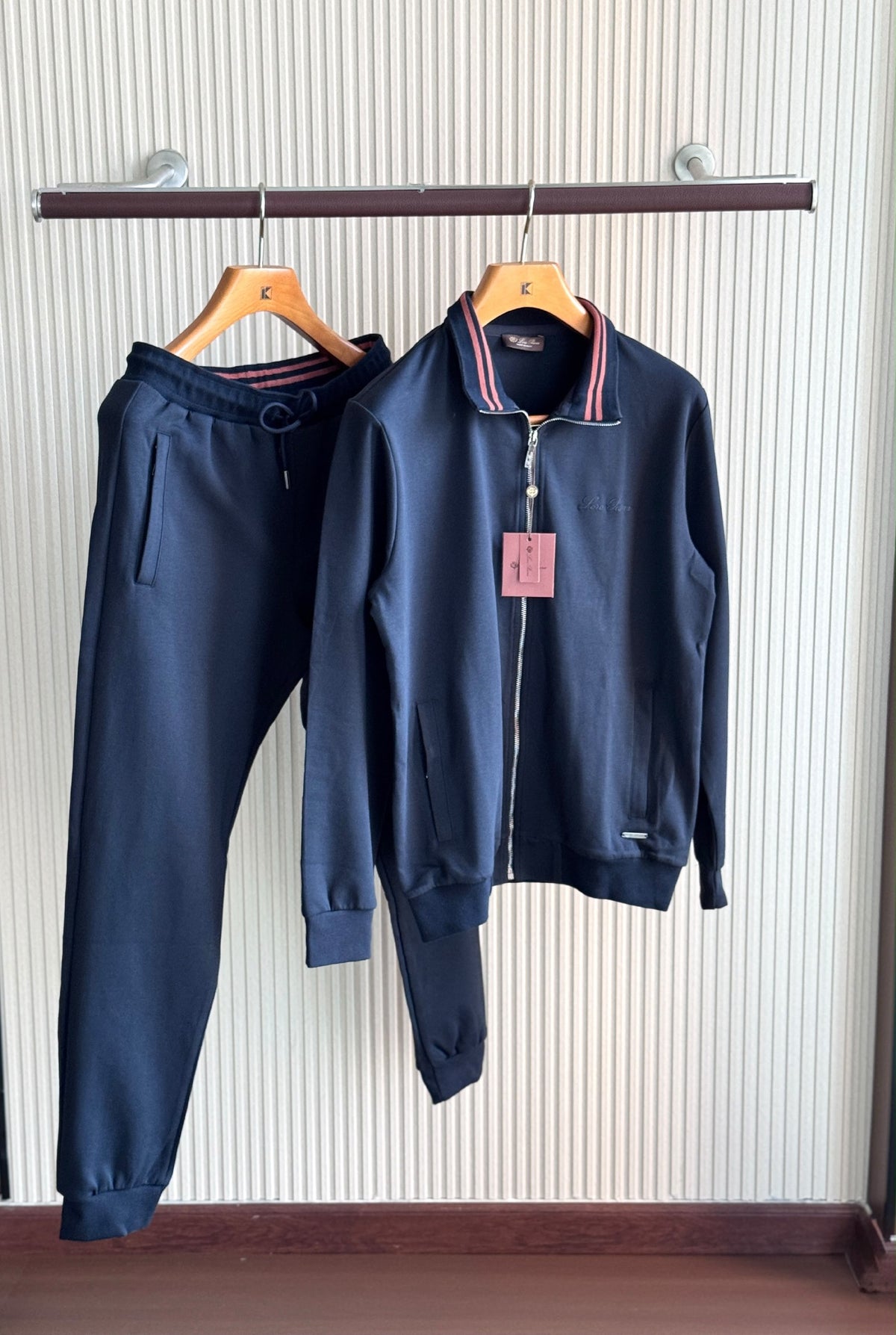 Loro Piana Tracksuit - Black, Navy