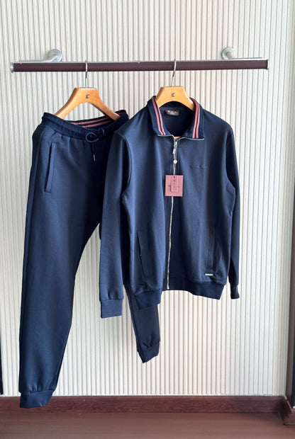 Loro Piana Tracksuit - Black, Navy