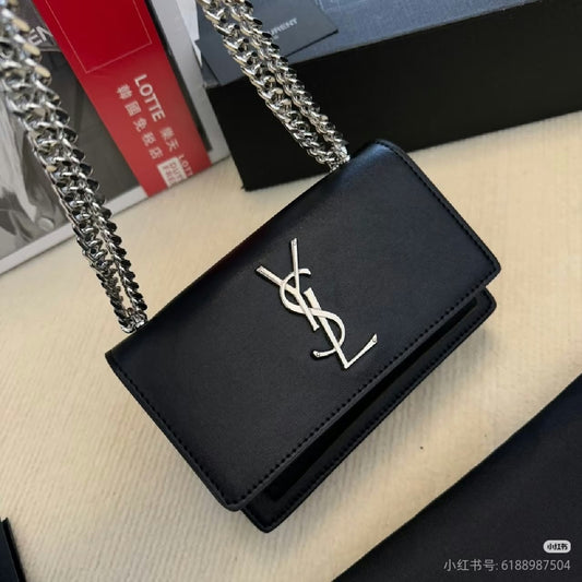 Saint Laurent Shoulder Bag - Black