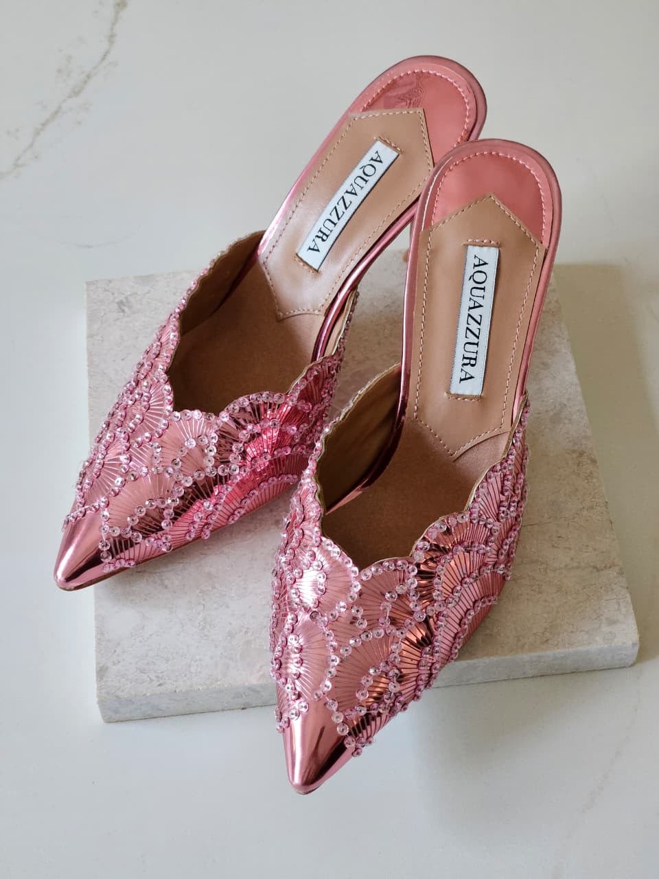 Aquazzura Heels - Pink