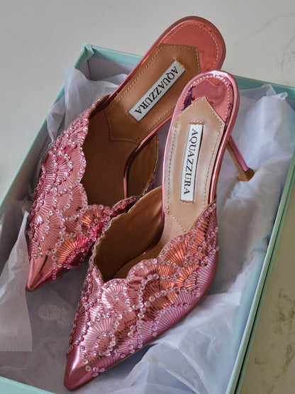 Aquazzura Heels - Pink