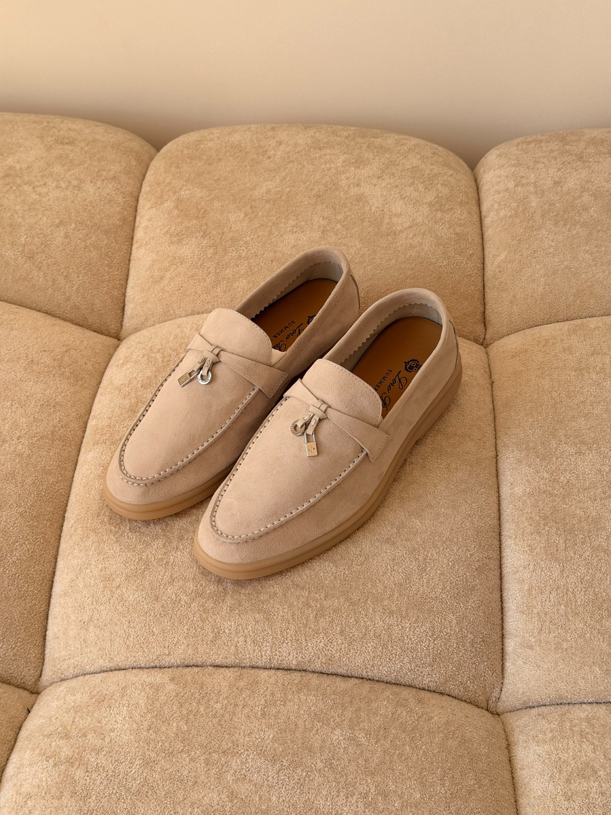 Loro Piana Loafers - White