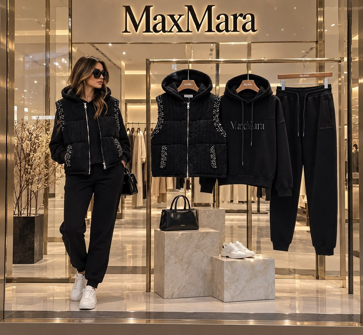 Max Mara Set - Black